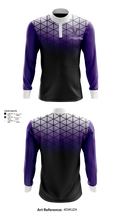 Niles North Athletics Vikings Basketball 34779783 Quarter Zip Jacket - 1