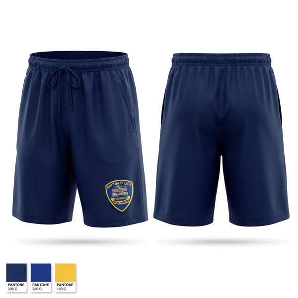 Athletic Shorts With Pockets, Gretna Police Department, Police, Teamtime, Team time, sublimation, custom sports apparel, team uniforms, spirit wear, spiritwear, sports uniforms, custom shirts, team store, custom team store, fundraiser sports, apparel fundraiser