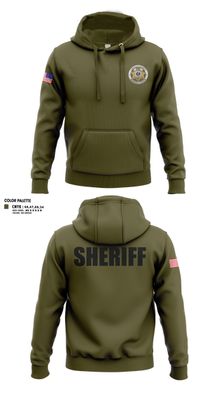 Hoodie, Costilla County Sheriff's Office, Police, Teamtime, Team time, sublimation, custom sports apparel, team uniforms, spirit wear, spiritwear, sports uniforms, custom shirts, team store, custom team store, fundraiser sports, apparel fundraiser