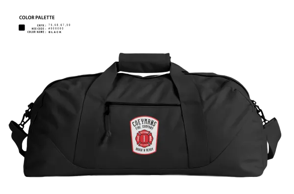 Duffle Bag, Coeymans Fire Co. #1, , Teamtime, Team time, sublimation, custom sports apparel, team uniforms, spirit wear, spiritwear, sports uniforms, custom shirts, team store, custom team store, fundraiser sports, apparel fundraiser