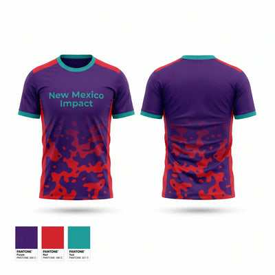 New Mexico Impact Short Sleeve Performance Shirt - 1