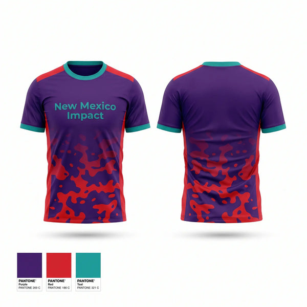 Short Sleeve Performance Shirt, New Mexico Impact, Baseball, Teamtime, Team time, sublimation, custom sports apparel, team uniforms, spirit wear, spiritwear, sports uniforms, custom shirts, team store, custom team store, fundraiser sports, apparel fundraiser