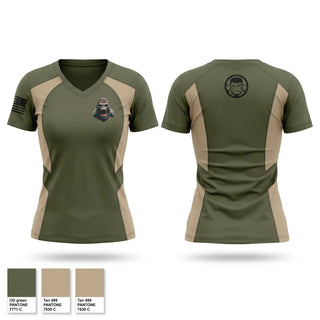 Womens Short Sleeve Vneck Shirt, Support, Marines, Teamtime, Team time, sublimation, custom sports apparel, team uniforms, spirit wear, spiritwear, sports uniforms, custom shirts, team store, custom team store, fundraiser sports, apparel fundraiser