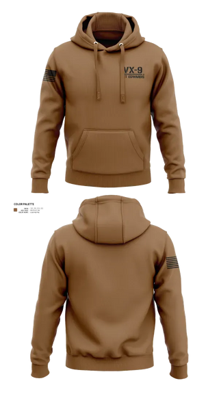 Hoodie, VX-9 Det Edwards, Navy, Teamtime, Team time, sublimation, custom sports apparel, team uniforms, spirit wear, spiritwear, sports uniforms, custom shirts, team store, custom team store, fundraiser sports, apparel fundraiser
