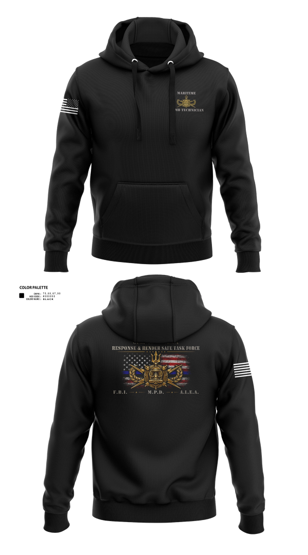 Hoodie, GOA RSTF, Police, Teamtime, Team time, sublimation, custom sports apparel, team uniforms, spirit wear, spiritwear, sports uniforms, custom shirts, team store, custom team store, fundraiser sports, apparel fundraiser