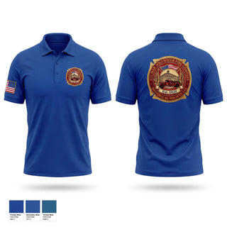 Short Sleeve Performance Polo, Colmar Vol. Fire Co. Historical Society, Fire Department, Teamtime, Team time, sublimation, custom sports apparel, team uniforms, spirit wear, spiritwear, sports uniforms, custom shirts, team store, custom team store, fundraiser sports, apparel fundraiser