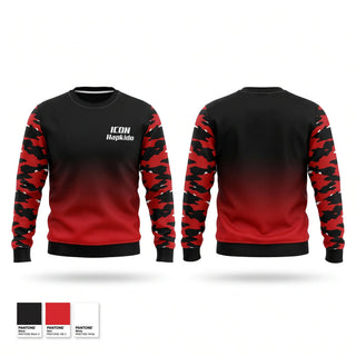 Crew Neck Sweatshirt, ICON Hapkido, , Teamtime, Team time, sublimation, custom sports apparel, team uniforms, spirit wear, spiritwear, sports uniforms, custom shirts, team store, custom team store, fundraiser sports, apparel fundraiser