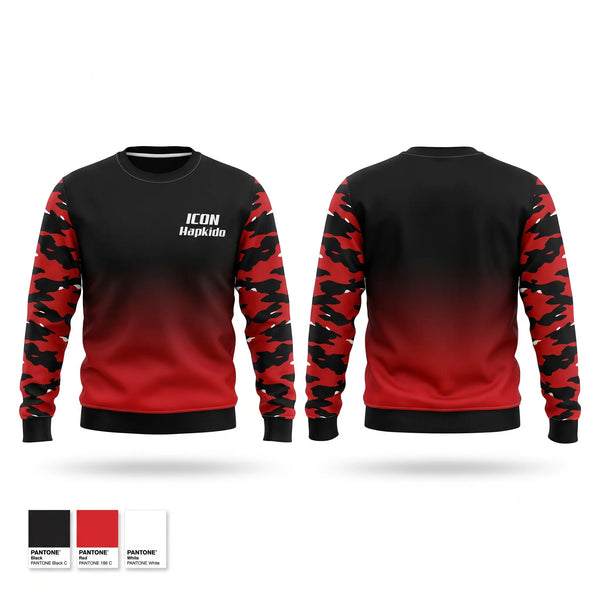 Crew Neck Sweatshirt, ICON Hapkido, , Teamtime, Team time, sublimation, custom sports apparel, team uniforms, spirit wear, spiritwear, sports uniforms, custom shirts, team store, custom team store, fundraiser sports, apparel fundraiser