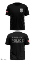 Presidio Police Department Short Sleeve Performance Shirt - 6