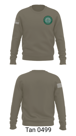 Crew Neck Sweatshirt, Det 158, Air Force, Teamtime, Team time, sublimation, custom sports apparel, team uniforms, spirit wear, spiritwear, sports uniforms, custom shirts, team store, custom team store, fundraiser sports, apparel fundraiser