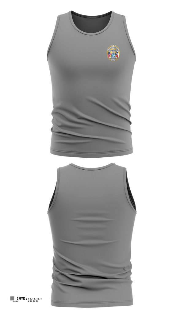 Tank Top, Sour Lake Police Department, Police, Teamtime, Team time, sublimation, custom sports apparel, team uniforms, spirit wear, spiritwear, sports uniforms, custom shirts, team store, custom team store, fundraiser sports, apparel fundraiser