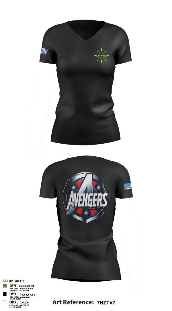 Womens Short Sleeve Vneck Shirt, 16th Ordnance battalion, , Teamtime, Team time, sublimation, custom sports apparel, team uniforms, spirit wear, spiritwear, sports uniforms, custom shirts, team store, custom team store, fundraiser sports, apparel fundraiser
