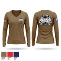 Fox fsc Women's Long Sleeve V-neck Shirt - 1