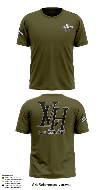 La Vagancia Hats 29971580 Short Sleeve Performance Shirt - 1