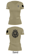 Vikings 78762125 Women's Short Sleeve V-neck Shirt - 88