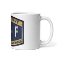 V-4 Division 66331913 White Glossy Mug - Small