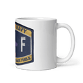 V-4 Division 66331913 White Glossy Mug - Medium