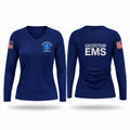 Haverstraw EMS Women's Long Sleeve V-neck Shirt - 1