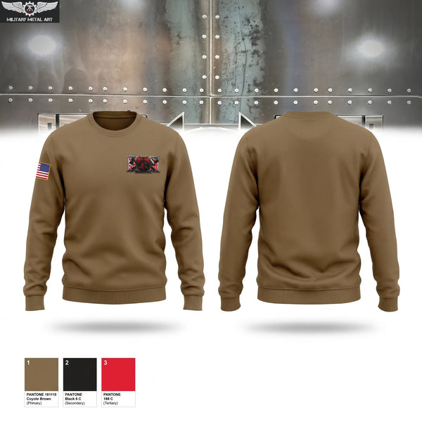 Crew Neck Sweatshirt, D 169, Army, Teamtime, Team time, sublimation, custom sports apparel, team uniforms, spirit wear, spiritwear, sports uniforms, custom shirts, team store, custom team store, fundraiser sports, apparel fundraiser