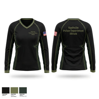 Old School Cotton Feel Shirt, Nashville Police Department, Illinois, Police, Teamtime, Team time, sublimation, custom sports apparel, team uniforms, spirit wear, spiritwear, sports uniforms, custom shirts, team store, custom team store, fundraiser sports, apparel fundraiser