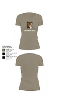 Chickamauga Police 51367773 Women's Short Sleeve V-neck Shirt - 61