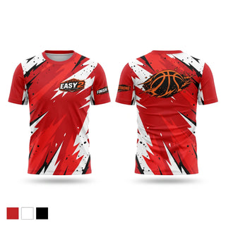 Short Sleeve Performance Shirt, Rebels, Men's Basketball, Teamtime, Team time, sublimation, custom sports apparel, team uniforms, spirit wear, spiritwear, sports uniforms, custom shirts, team store, custom team store, fundraiser sports, apparel fundraiser
