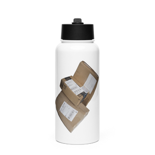 Green beret 91945570 Stainless Steel Water Bottle with a Straw Lid