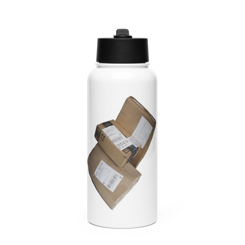 Green beret 91945570 Stainless Steel Water Bottle with a Straw Lid