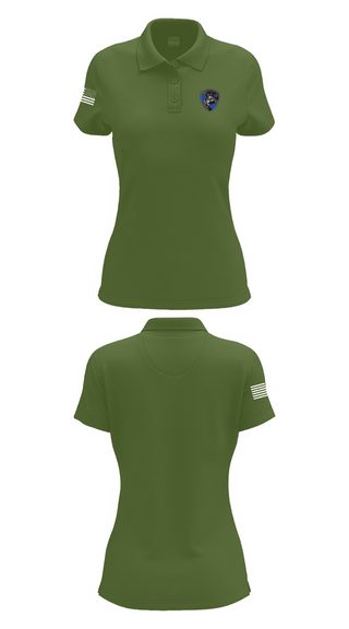 Womens Short Sleeve Performance Polo, Florence K-9, , Teamtime, Team time, sublimation, custom sports apparel, team uniforms, spirit wear, spiritwear, sports uniforms, custom shirts, team store, custom team store, fundraiser sports, apparel fundraiser