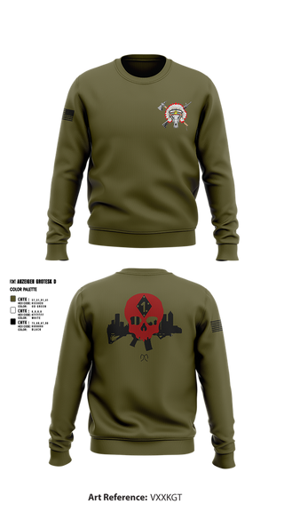 Crew Neck Sweatshirt, Blackfoot, , Teamtime, Team time, sublimation, custom sports apparel, team uniforms, spirit wear, spiritwear, sports uniforms, custom shirts, team store, custom team store, fundraiser sports, apparel fundraiser