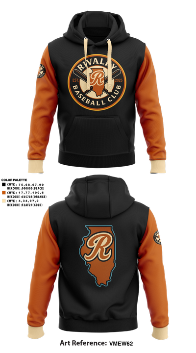 Rivalry Baseball Club 85174793 Hoodie - 1