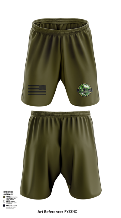 PAY YA SELF 50021856 Athletic Shorts With Pockets - 2