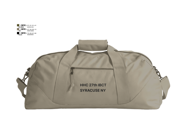 Duffle Bag, 27 IBCT, , Teamtime, Team time, sublimation, custom sports apparel, team uniforms, spirit wear, spiritwear, sports uniforms, custom shirts, team store, custom team store, fundraiser sports, apparel fundraiser