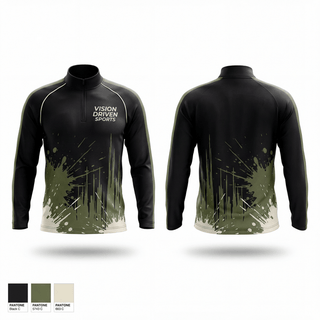 Quarter Zip Jacket, VISION DRIVEN SPORTS, Men's Basketball, Teamtime, Team time, sublimation, custom sports apparel, team uniforms, spirit wear, spiritwear, sports uniforms, custom shirts, team store, custom team store, fundraiser sports, apparel fundraiser