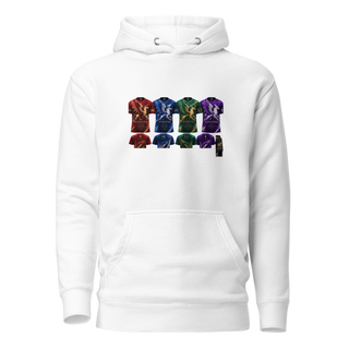 Unisex Hoodie - 1 - White