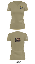 USS CAPE ST. GEORGE 53207398 Women's Short Sleeve V-neck Shirt - 84