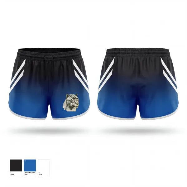 Womens Shorts, Panthers, Wrestling, Teamtime, Team time, sublimation, custom sports apparel, team uniforms, spirit wear, spiritwear, sports uniforms, custom shirts, team store, custom team store, fundraiser sports, apparel fundraiser