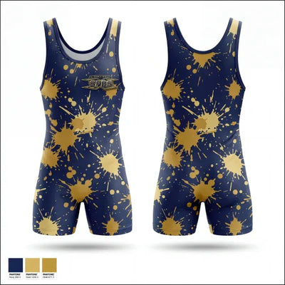 St.Francis de Sales Pioneers 57708346 Wrestling Singlet - 1