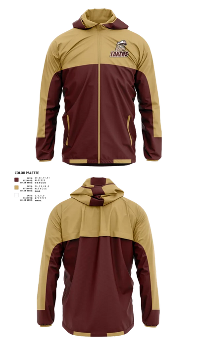Pymatuning Valley Lakers 25226267 Windbreaker - 21