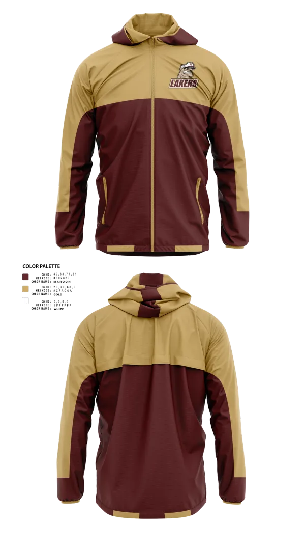 Windbreaker, Pymatuning Valley Lakers, Spirit Store, Teamtime, Team time, sublimation, custom sports apparel, team uniforms, spirit wear, spiritwear, sports uniforms, custom shirts, team store, custom team store, fundraiser sports, apparel fundraiser