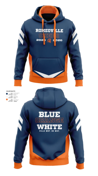 Romeoville Cheer 68931364 Hoodie - 21
