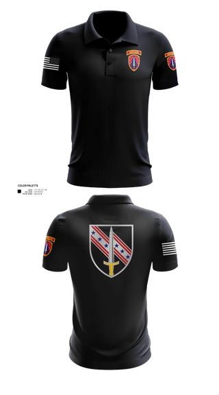 Short Sleeve Performance Polo, 6/54th SFAB, National Guard, Teamtime, Team time, sublimation, custom sports apparel, team uniforms, spirit wear, spiritwear, sports uniforms, custom shirts, team store, custom team store, fundraiser sports, apparel fundraiser