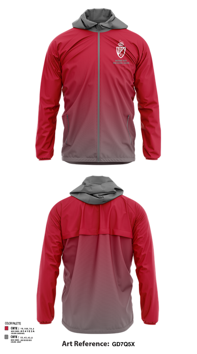 Orchard View High School Soccer 34893381 Windbreaker - 52