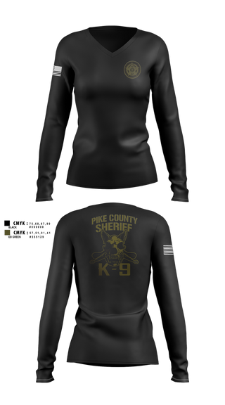 Womens Long Sleeve Vneck Shirt, team name, Police, Teamtime, Team time, sublimation, custom sports apparel, team uniforms, spirit wear, spiritwear, sports uniforms, custom shirts, team store, custom team store, fundraiser sports, apparel fundraiser