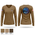 Pathfinders 86005113 Women's Long Sleeve V-neck Shirt - 1