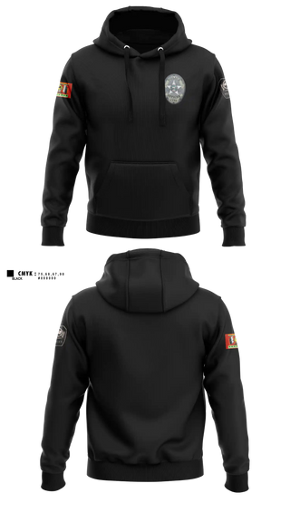 Hoodie, Colville Tribal Police, Police, Teamtime, Team time, sublimation, custom sports apparel, team uniforms, spirit wear, spiritwear, sports uniforms, custom shirts, team store, custom team store, fundraiser sports, apparel fundraiser