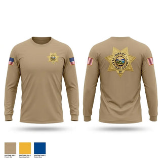 Long Sleeve Performance Shirt, Flathead County Sheriff's Office, Police, Teamtime, Team time, sublimation, custom sports apparel, team uniforms, spirit wear, spiritwear, sports uniforms, custom shirts, team store, custom team store, fundraiser sports, apparel fundraiser
