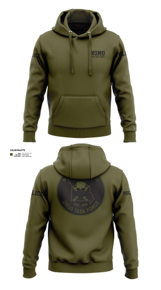 Hoodie, North Missouri Drug Task Force, Police, Teamtime, Team time, sublimation, custom sports apparel, team uniforms, spirit wear, spiritwear, sports uniforms, custom shirts, team store, custom team store, fundraiser sports, apparel fundraiser