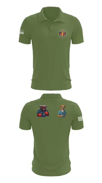 USS Boxer 48343229 Short Sleeve Performance Polo - 45