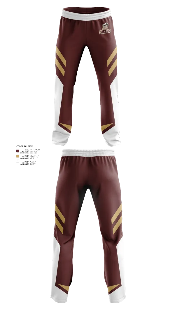 Sweatpants, Pymatuning Valley Lakers, Spirit Store, Teamtime, Team time, sublimation, custom sports apparel, team uniforms, spirit wear, spiritwear, sports uniforms, custom shirts, team store, custom team store, fundraiser sports, apparel fundraiser